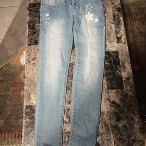 Halle Girls Mid-rise Super Skinny Jeans Size 10